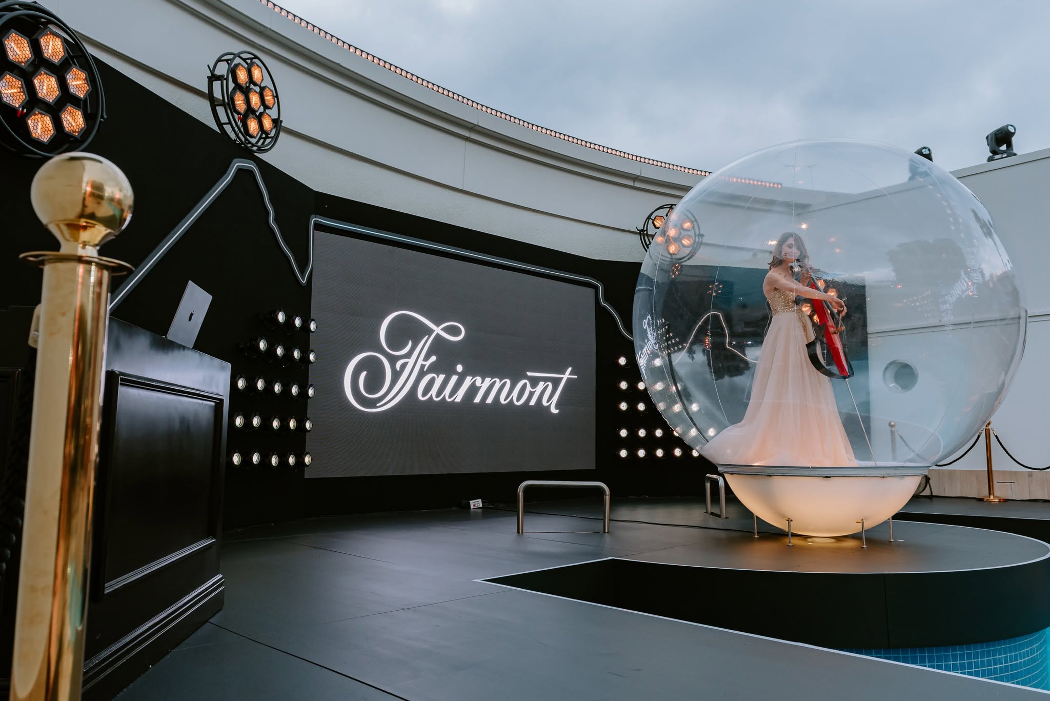 Gala event stage and visual production by ExecuSound