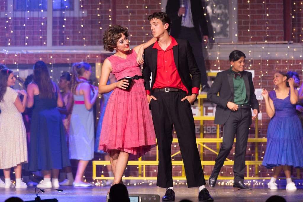 Theatre production with stage lighting and sound supported by ExecuSound
